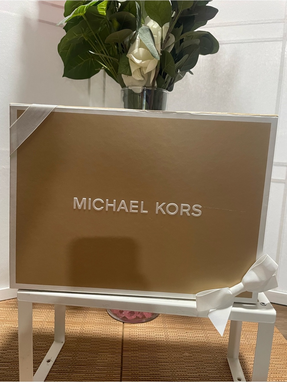 Michael Kors Jet Set Bag Saffiano Leather Crossbody & Shoulder Bag Chain BUFF - Picture 8 of 16